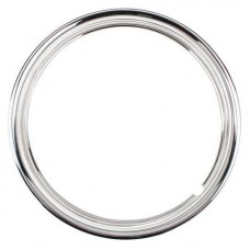Stainless Steel Trim Rings-Ribbed